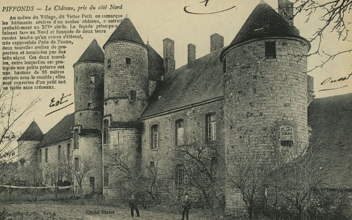 Château : Ensemble nord, vue générale