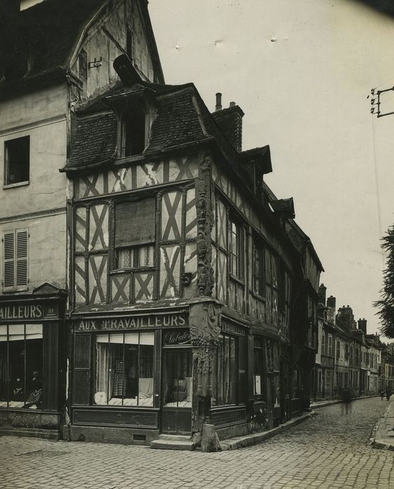 Maison dite d'Abraham : Façades sur rue, vue générale