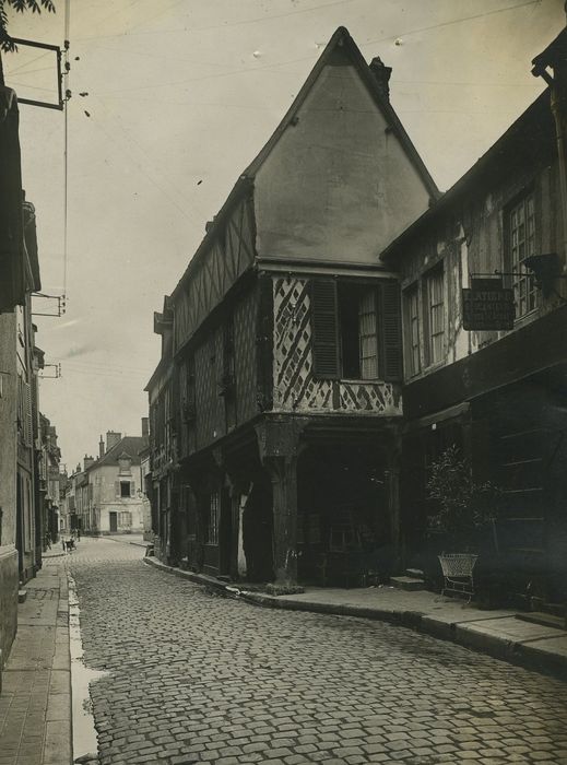 Maison dite du Portail : Façade sur rue, vue générale