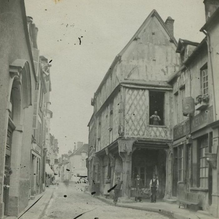 Maison dite du Portail : Façade sur rue, vue générale