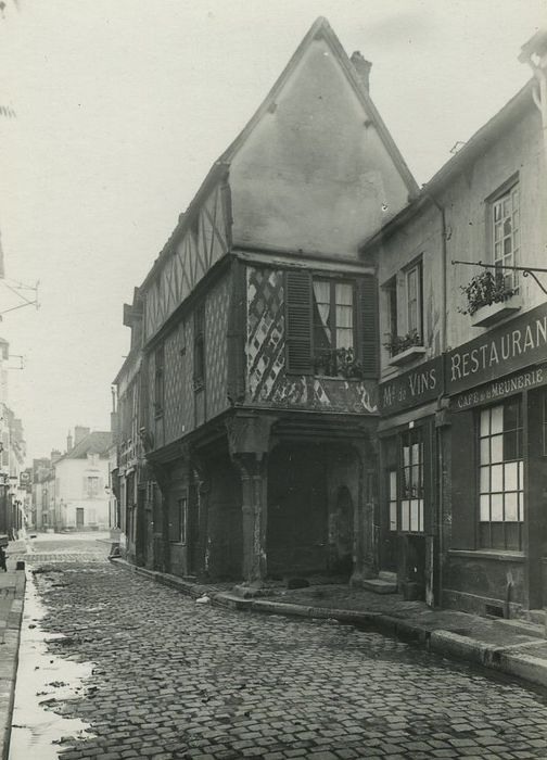 Maison dite du Portail : Façade sur rue, vue générale