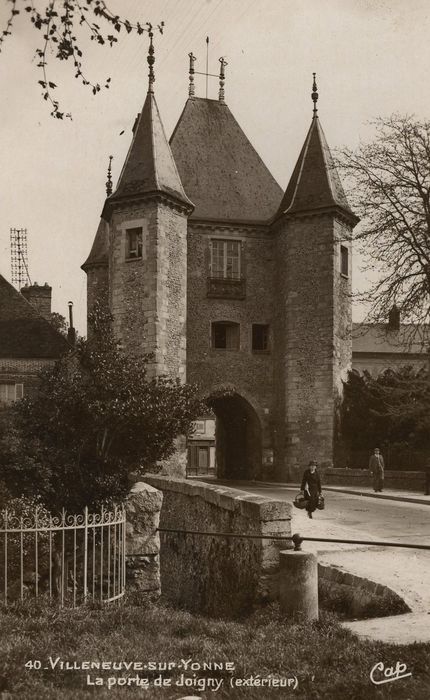 Porte de Sens : Ensemble sud-ouest, vue générale