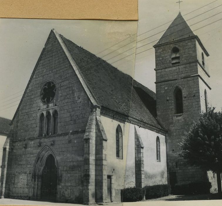 Eglise paroissiale : Ensemble sud-ouest, vue générale