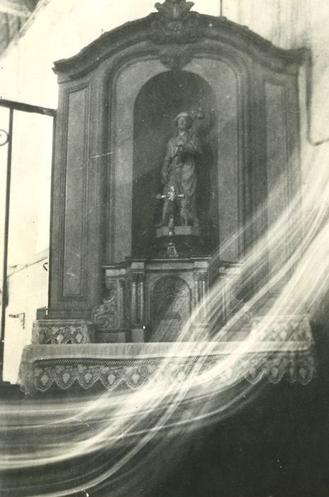 retable Saint-Roch, statue saint Roch