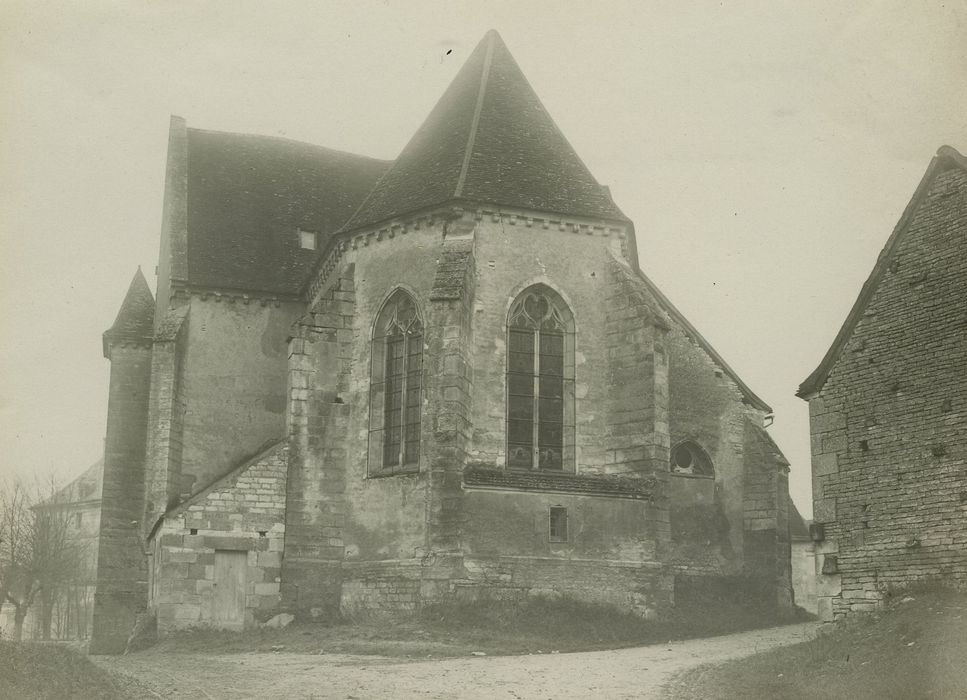 Eglise paroissiale : Chevet, vue générale