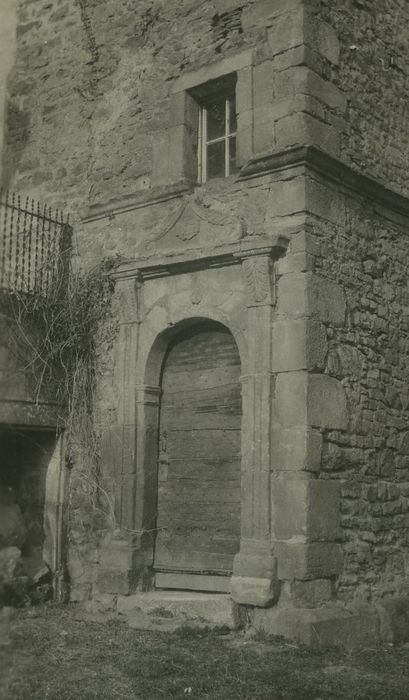 Maison dite des Templiers : Porte d’accès sud, vue générale