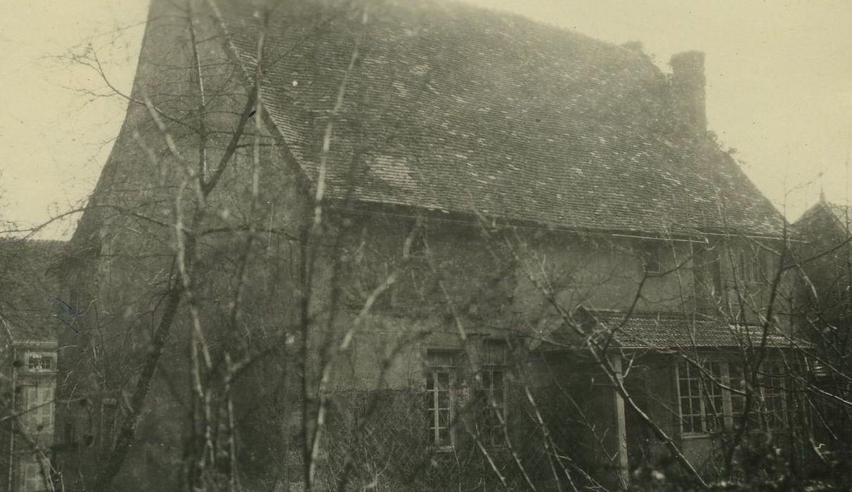 Maison dite des Templiers : Ensemble nord-ouest, vue partielle