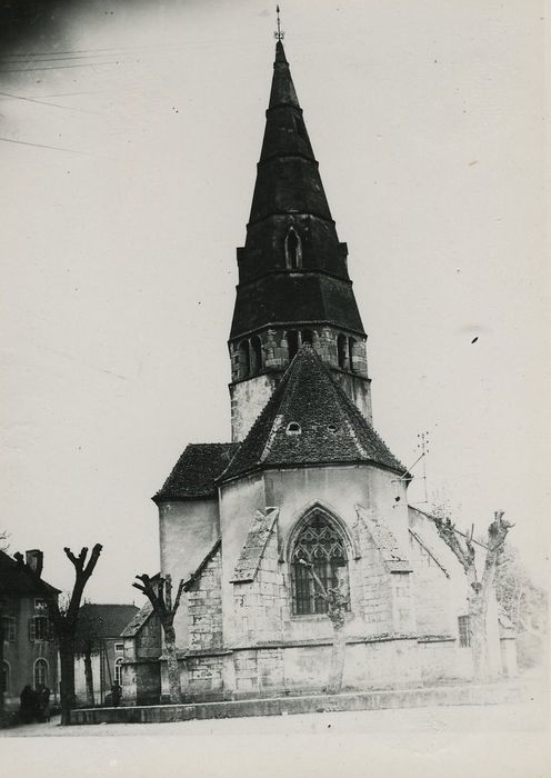 Eglise paroissiale : Chevet, vue générale