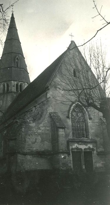 Eglise paroissiale : Façade nord-ouest, vue générale