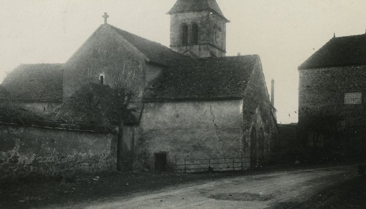 Eglise paroissiale : Chevet, vue partielle