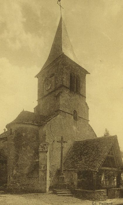 Eglise paroissiale : Façade ouest, vue générale