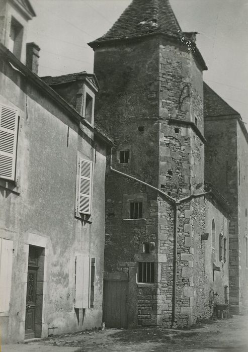 Manoir de Sermaisey : Façade sud, vue partielle