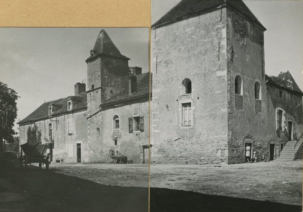 Manoir de Sermaisey : Ensemble sud et est, vue générale