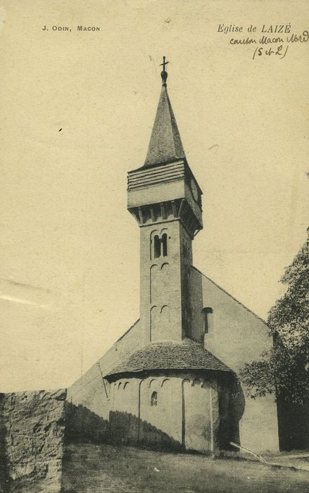 Eglise paroissiale : Chevet, vue générale