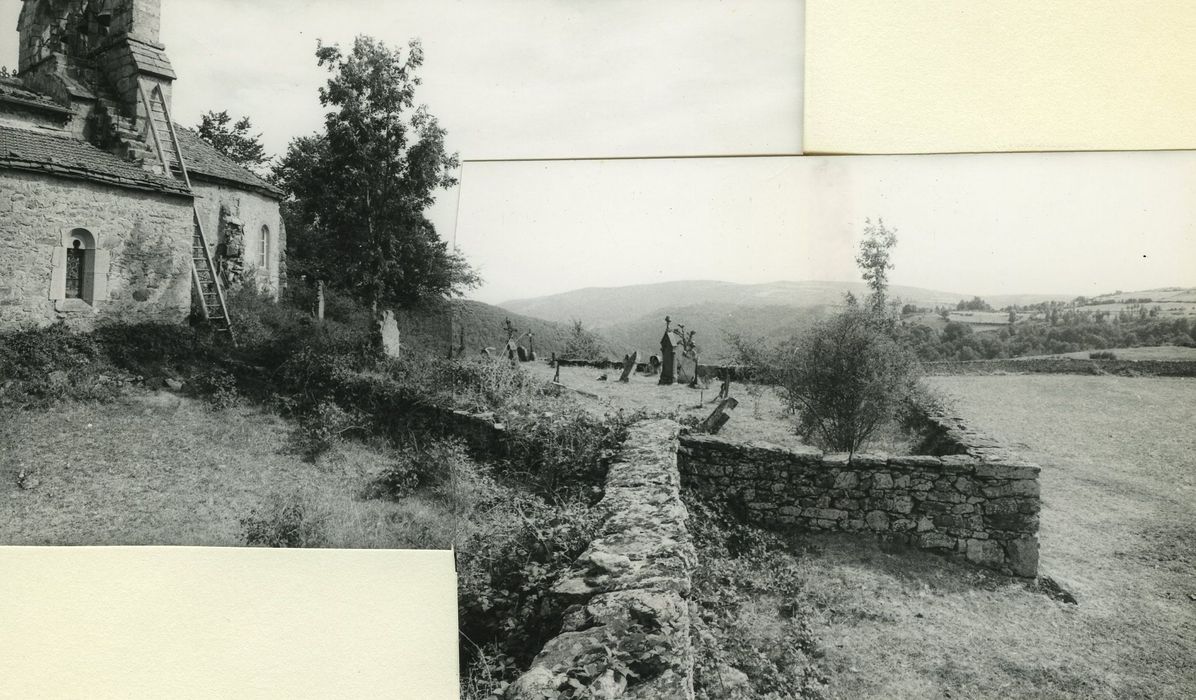 Eglise Saint-Pierre : Ancien cimetière, vue partielle