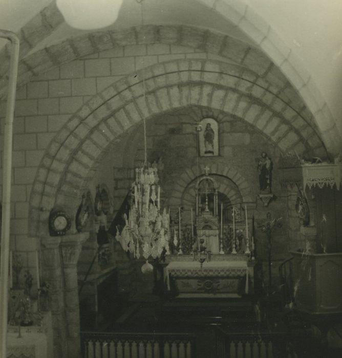 Eglise Saint-Etienne : Choeur, vue générale