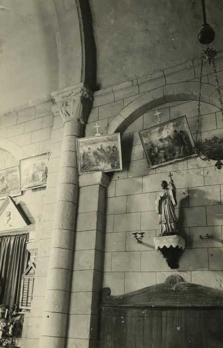 Eglise Notre-Dame de l'Assomption : Mur gouttereau non localisé, vue partielle