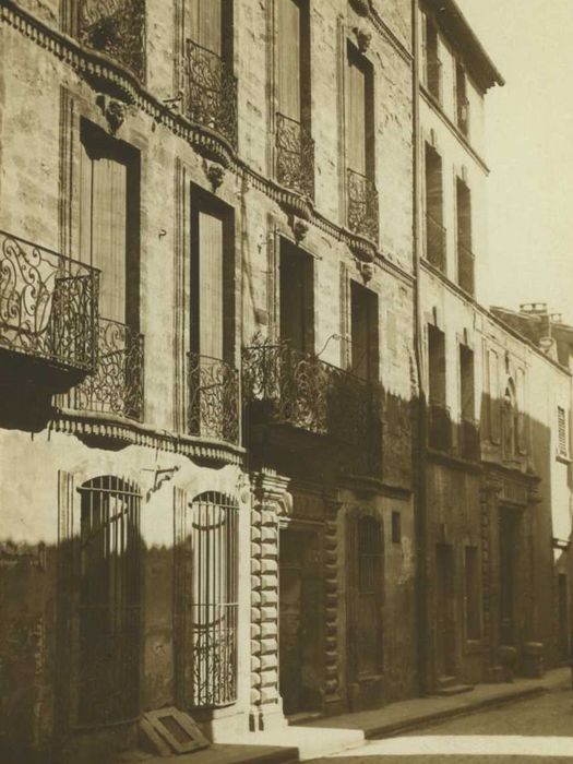 Hôtel de l’Épine : façade sur rue, vue générale