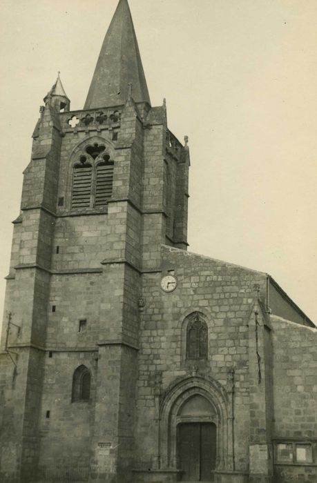 façade ouest, vue générale