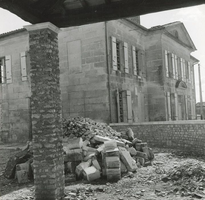 façade nord et est, vue partielle