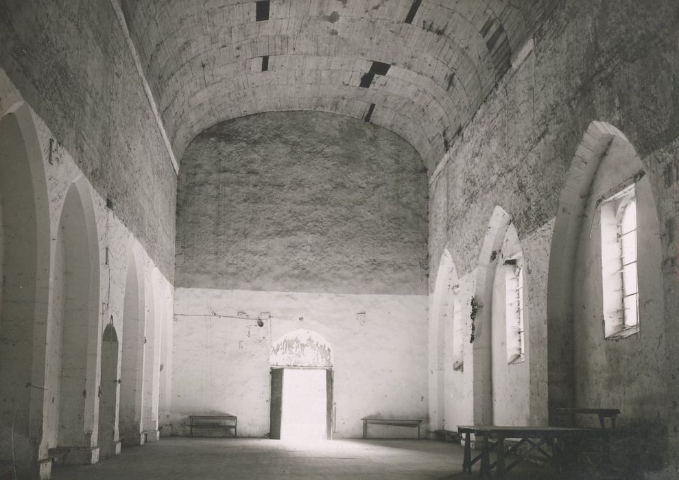 chapelle, vue générale de la nef