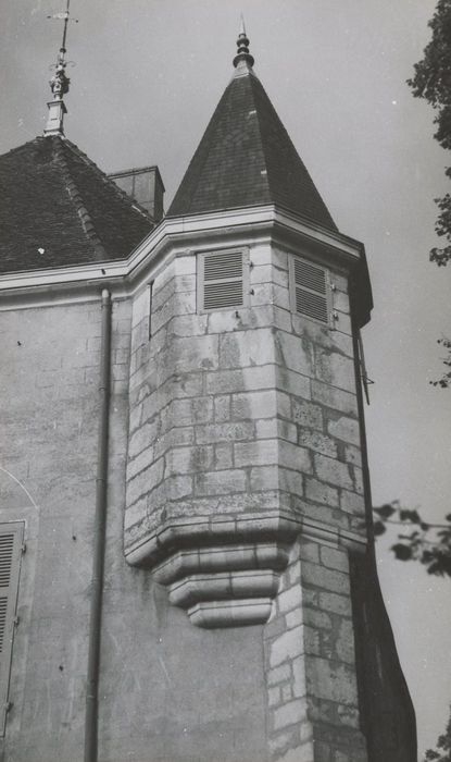 logis, tourelle d’angle sud-est