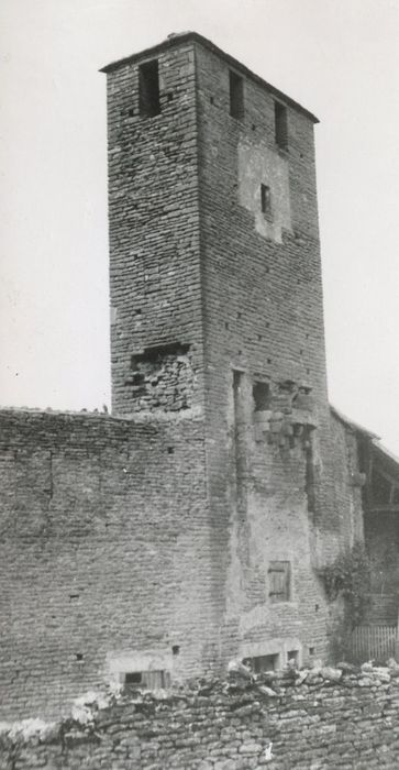 tour du pont-levis, élévation sud-est