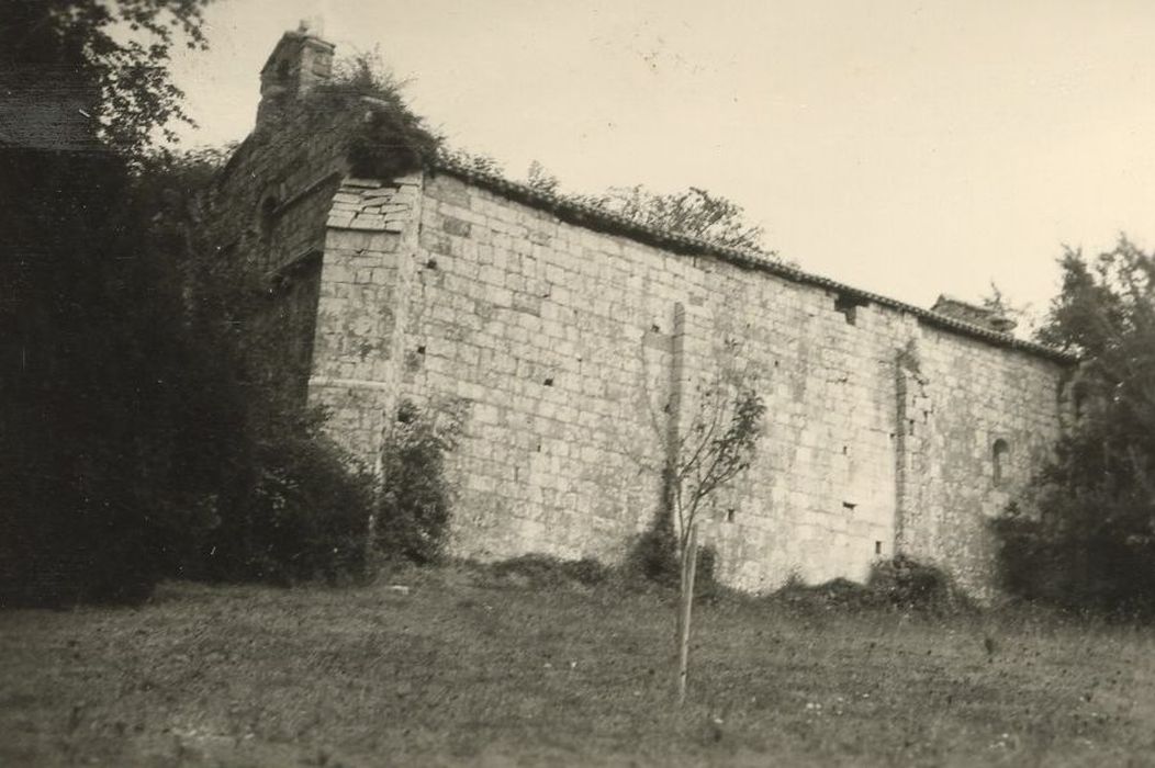 chapelle, façade latérale sud