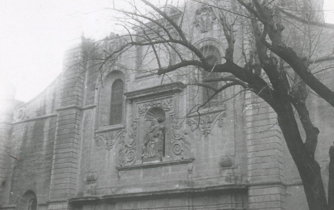 façade ouest, vue partielle