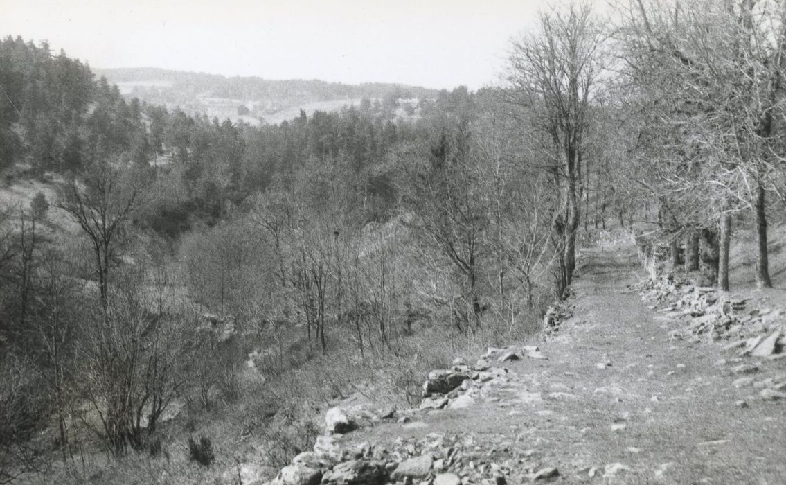 environnement immédiat des vestiges de la chapelle