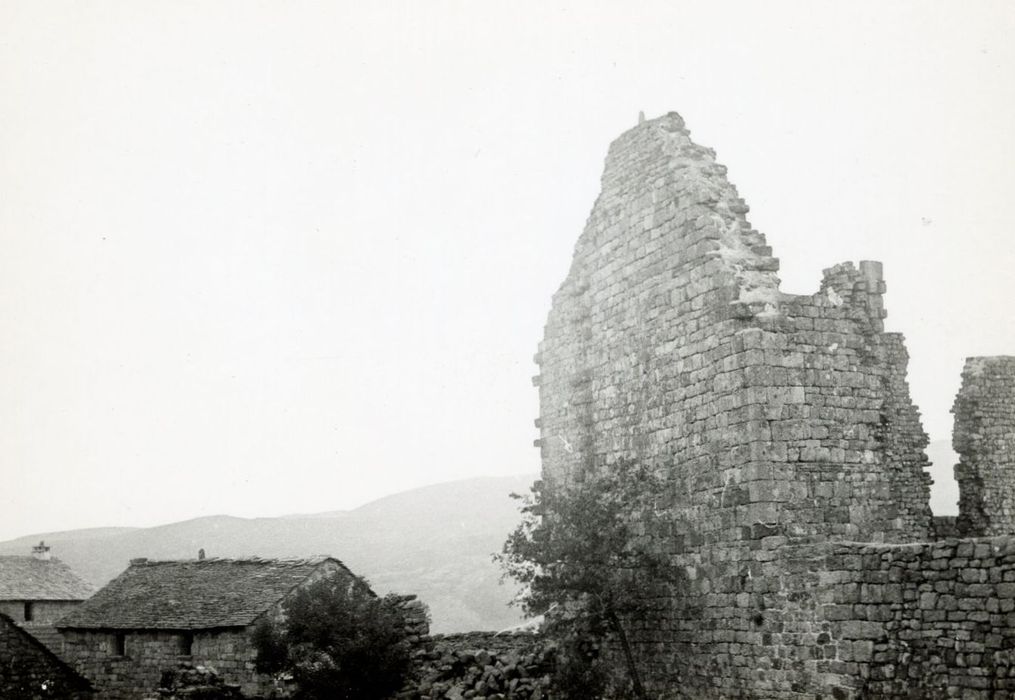 vue partielle des ruines