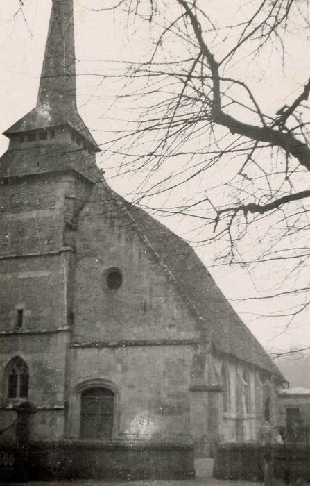 façade ouest, vue partielle