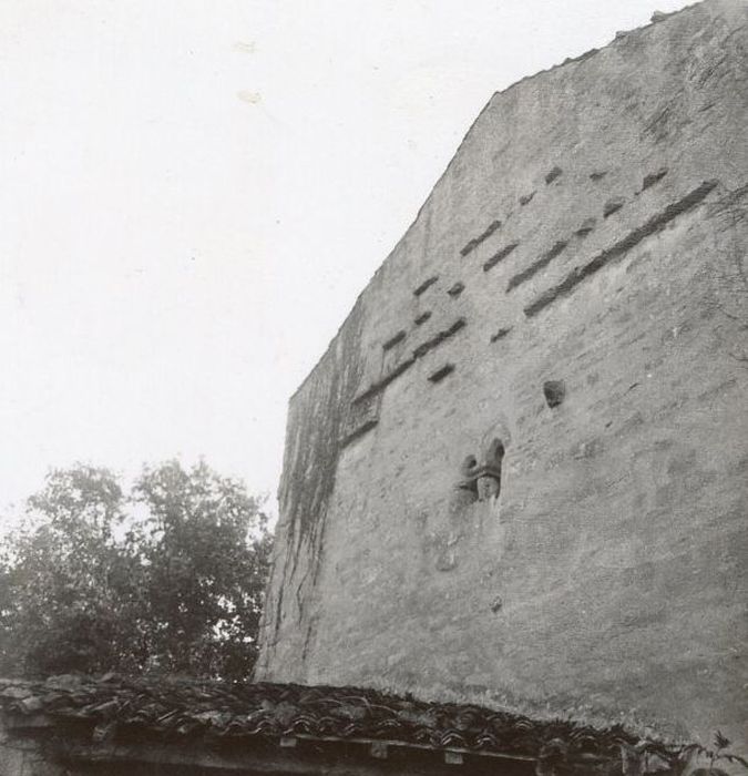 pignon non identifié d’un des bâtiments