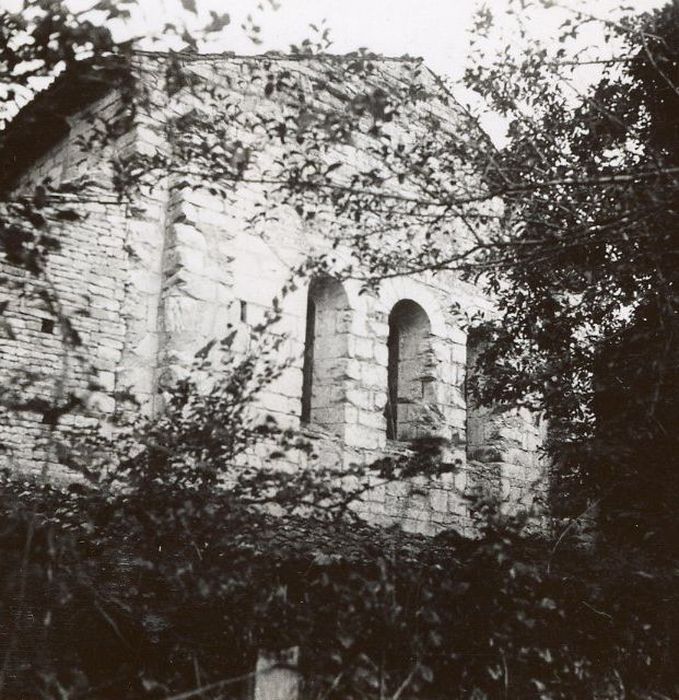 chapelle, chevet, vue partielle