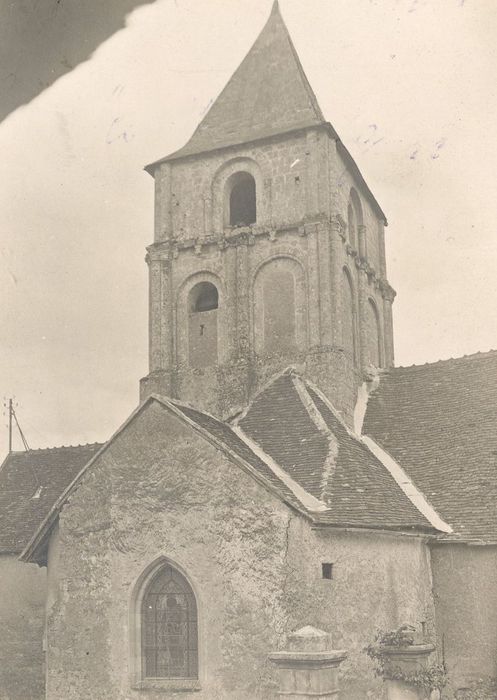 clocher, élévation sud