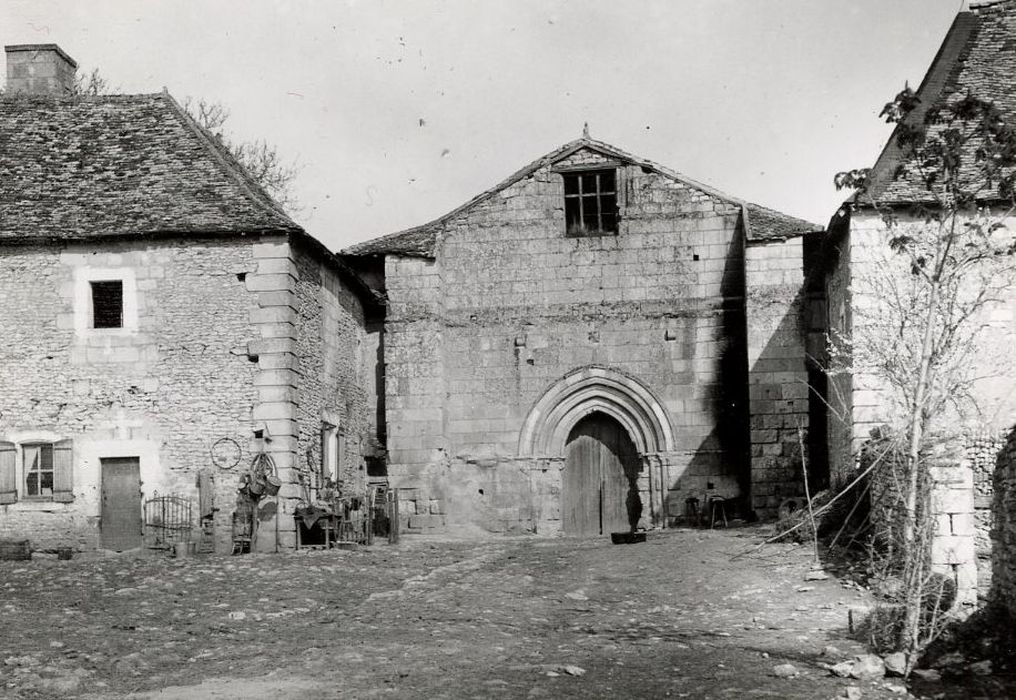 chapelle, façade ouest