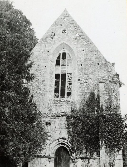 église abbatiale, façade ouest