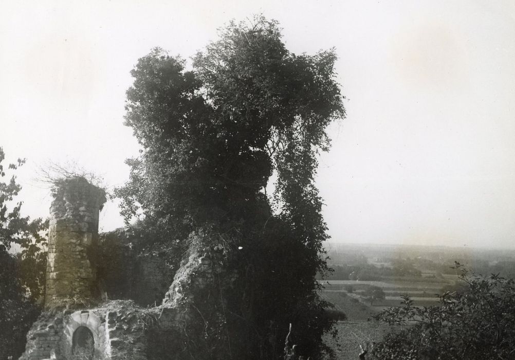 vue partielle des ruines