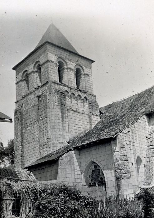 clocher, élévations sud et est