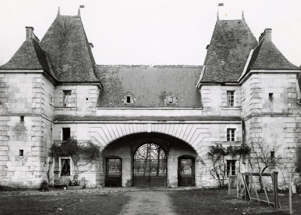 pavillon d’entrée, façade sud