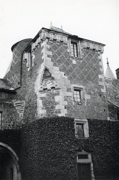 vestiges de l’ancien château, vue partielle