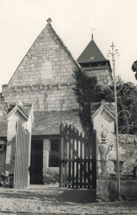 façade ouest, vue partielle