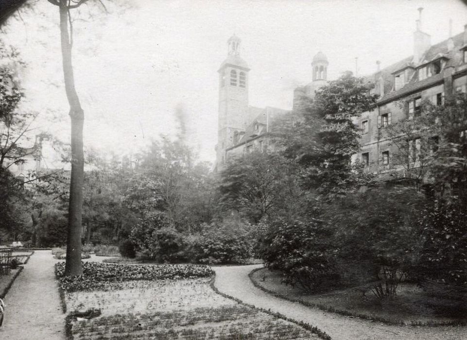 vue partielle du jardin