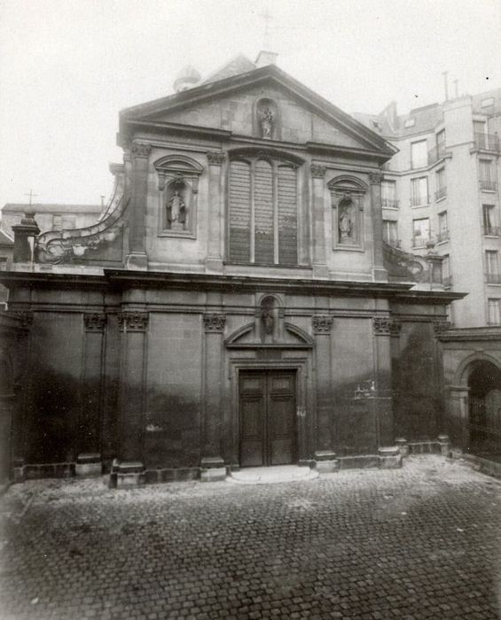 chapelle, façade antérieure