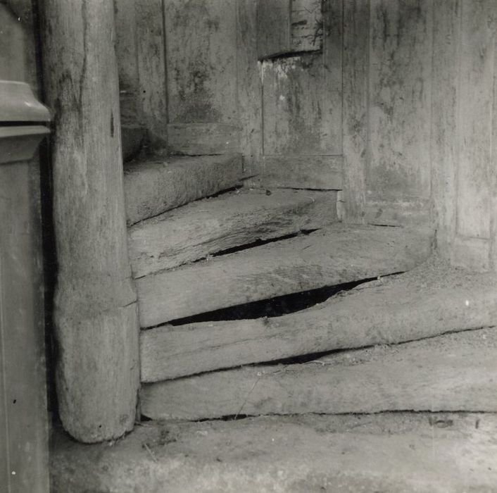 escalier, détail