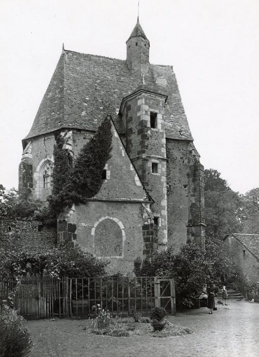 chapelle, façade ouest