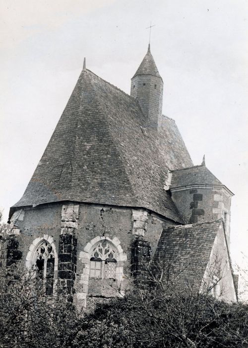 chapelle, chevet orienté au Nord