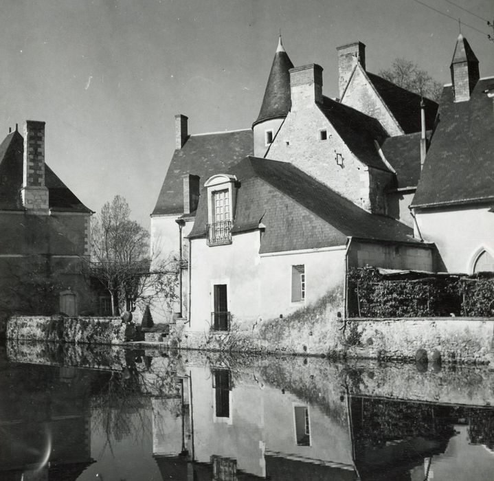 vue partielle des bâtiments depuis le Sud