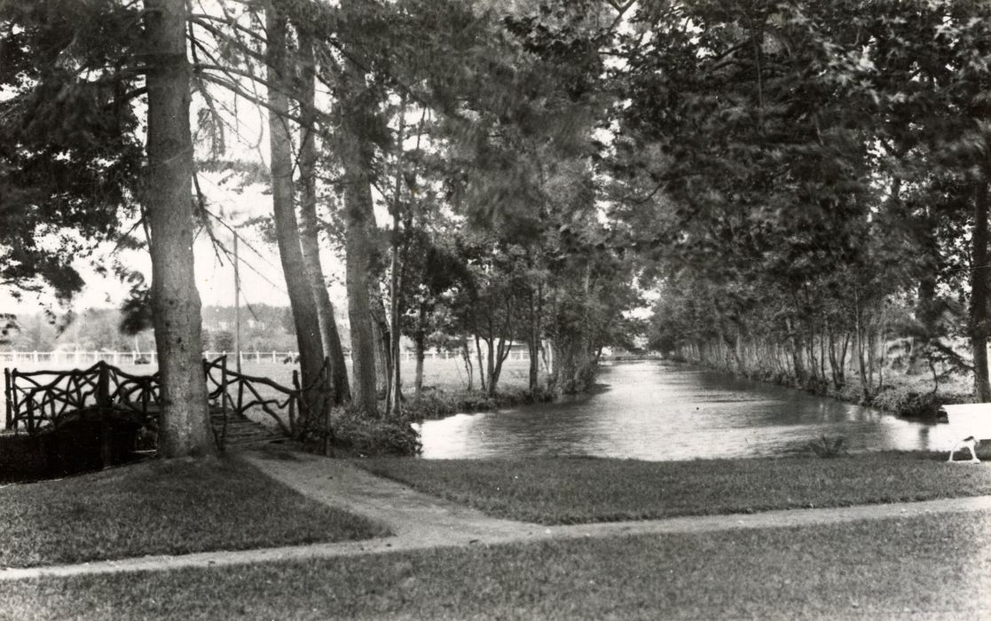 jardin, vue partielle