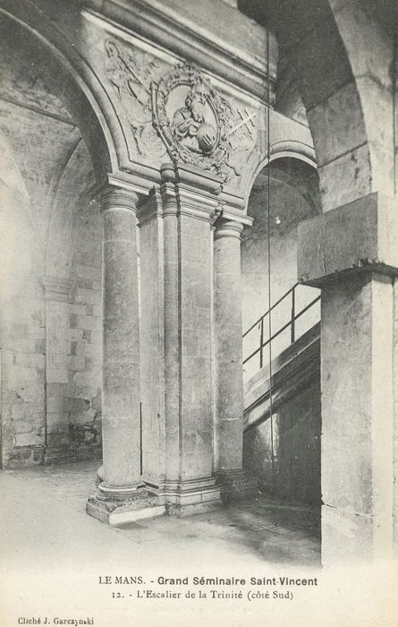 escalier de la Trinité, vue partielle